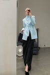 SAMUEL GUI YANG Double-layer half skirt AW21 SK02-1